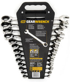 Jeu de clés mixtes à cliquet 12 pans GEARWRENCH 2025