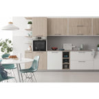 Four électrique encastré Indesit: couleur inox, autonettoyant   IFWS 5844 JH IX : Gros électroménager