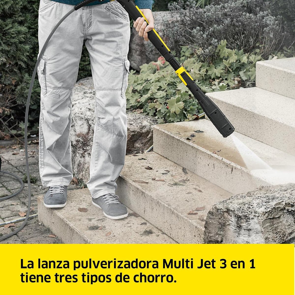Nettoyeur haute pression Kärcher K 7 Premium Smart Control Flex Home, Pression : 180 bar, Débit : 600 l/h, Rendement : 60 m²/h, Filtre à eau, Poids : 18 kg, Tuyau flexible, Lance multijets