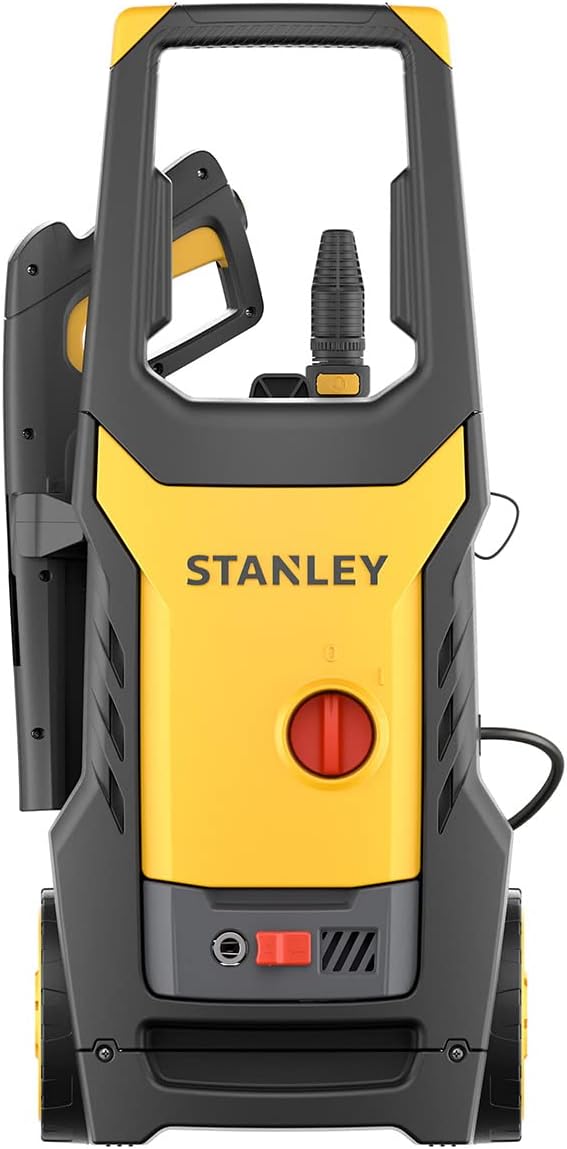 Nettoyeur haute pression Stanley SXPW24BX | Haute pression | Pour automobiles et surfaces extérieures | Avec nettoyeur de surface et brosse fixe | Pression maximale 170 bars | Débit maximal 500 l/h | Consommation
