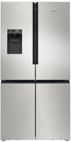 SIEMENS KF96NVPEA iQ300 Multi-Door-Kühlschrank, 183 x 91 cm, 405 L Kühlen & 200 L Gefrieren, hyperFresh längere Frische, noFrost nie wieder abtauen, superCooling schnellere Kühlung
