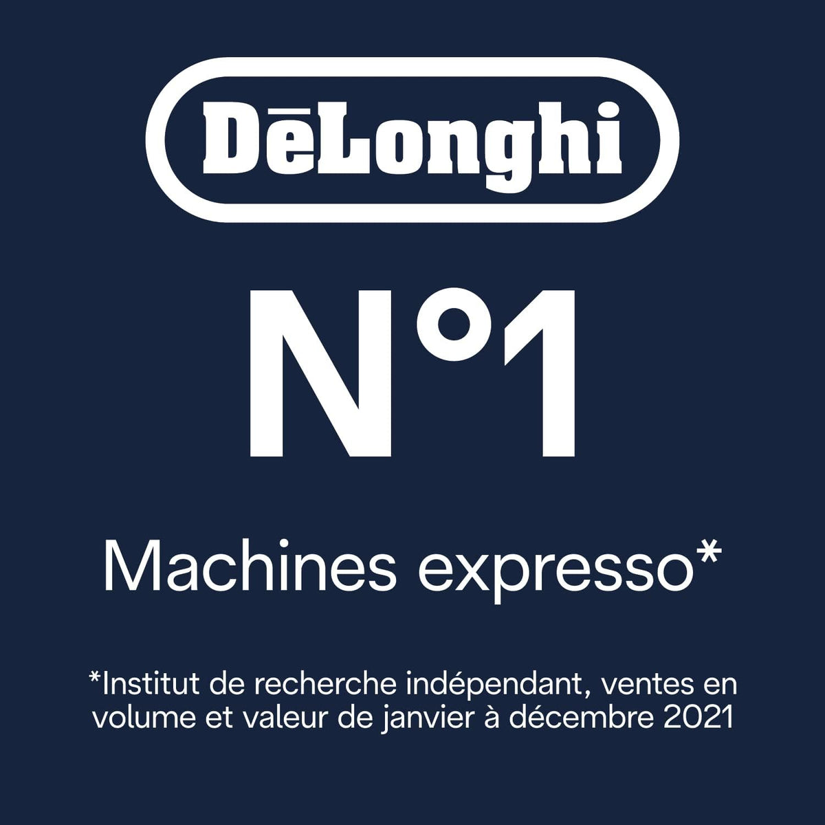 De'Longhi Dedica Style EC685.W, Machine à Café à Pompe en Acier Inoxydable Pour Café Moulu ou Dosettes, Machine à Espresso et Cappuccino, Réservoir de 1,3L, Système Anti-goutte, Blanc