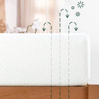 Matelas en mousse à mémoire de forme Zinus Spa Sensations. 20 cm de confort – Taille Queen