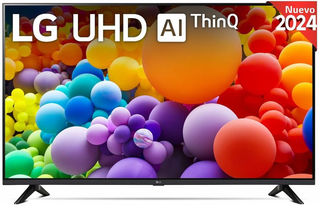LG TV LED 2024 | 55UT73 | 55 Pouces | UHD | Processeur α5 gen 7 AI 4K, Noir [Classe énergétique G]