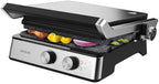 Cecotec Grill électrique Rock’nGrill Smart. Système de réglage de la puissance, du temps et de la température de 2000 W, ouverture à 180 °, plaques amovibles allant au lave vaisselle : Cuisine et Maison