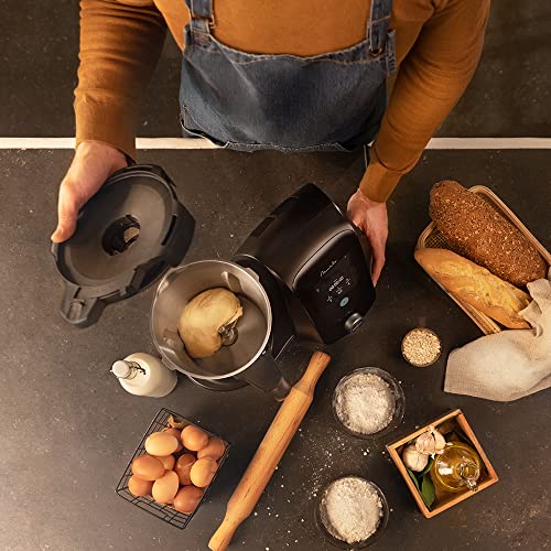 Cecotec Robot de Cuisine Multifonctions Mambo 12090 Habana. Écran tactile, App, 30 Fonctions, Balance, Bol en céramique, Bol en acier inoxydable qui convient pour un nettoyage au lave vaisselle : Cuisine et Maison
