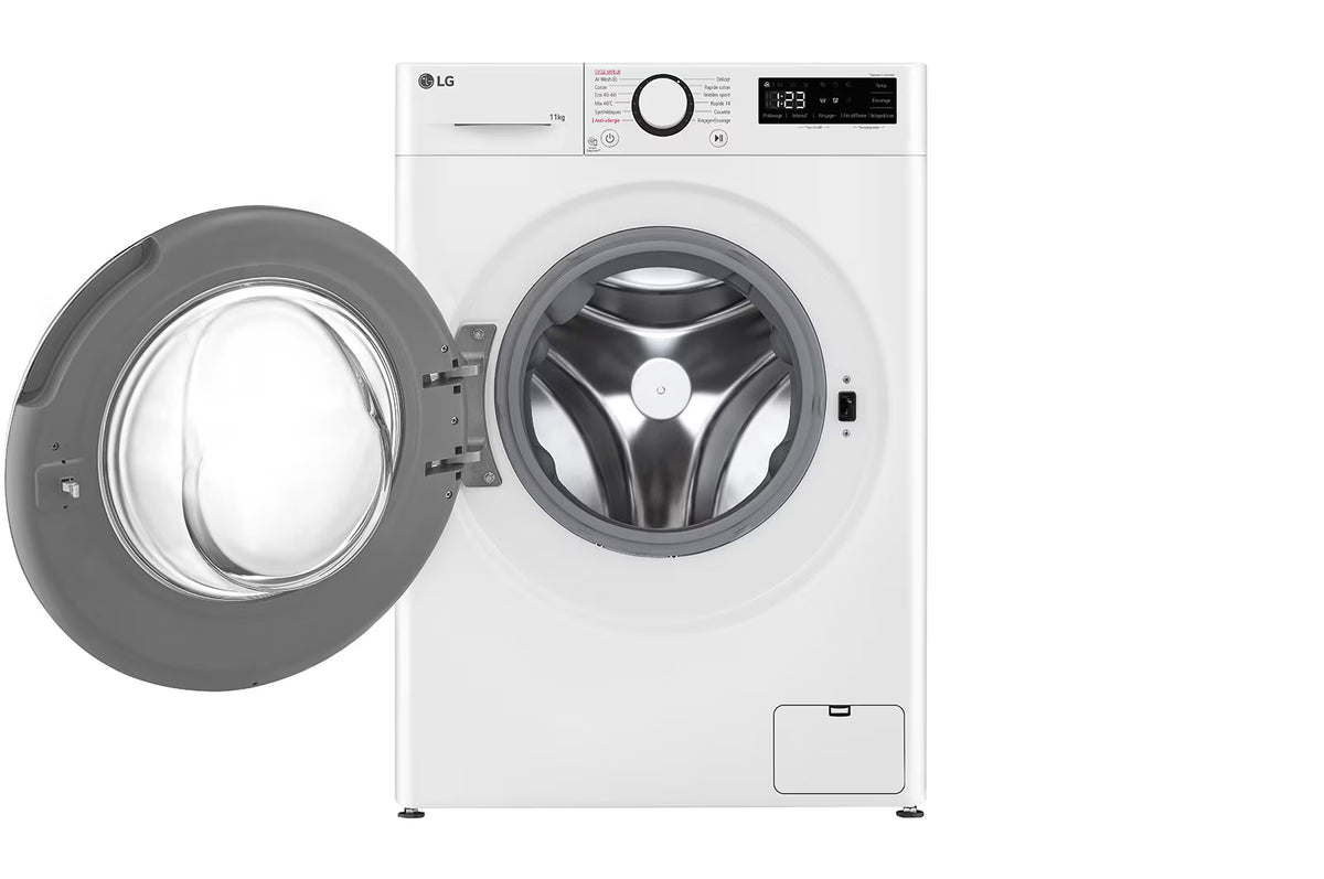 Lave-linge hublot LG Electronics Lave-linge hublot LG F14R50WHS Blanc - 11kg - 1400 tr/min - LG ThinQ - 71 dB - Classe A
