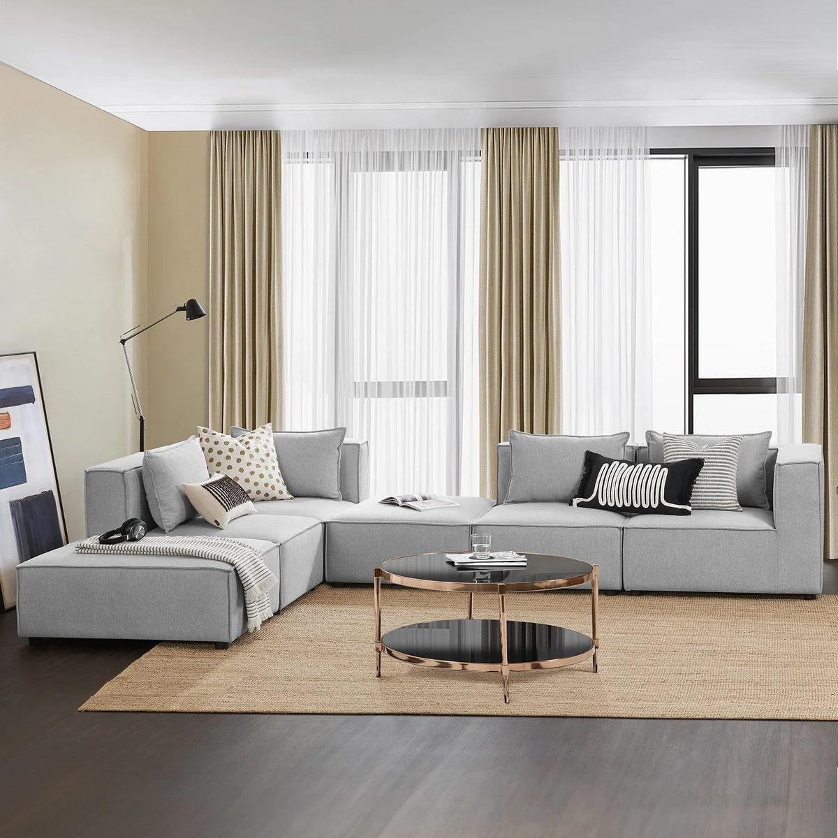 Canapé modulaire Domas XXL 2025 – salon modulaire