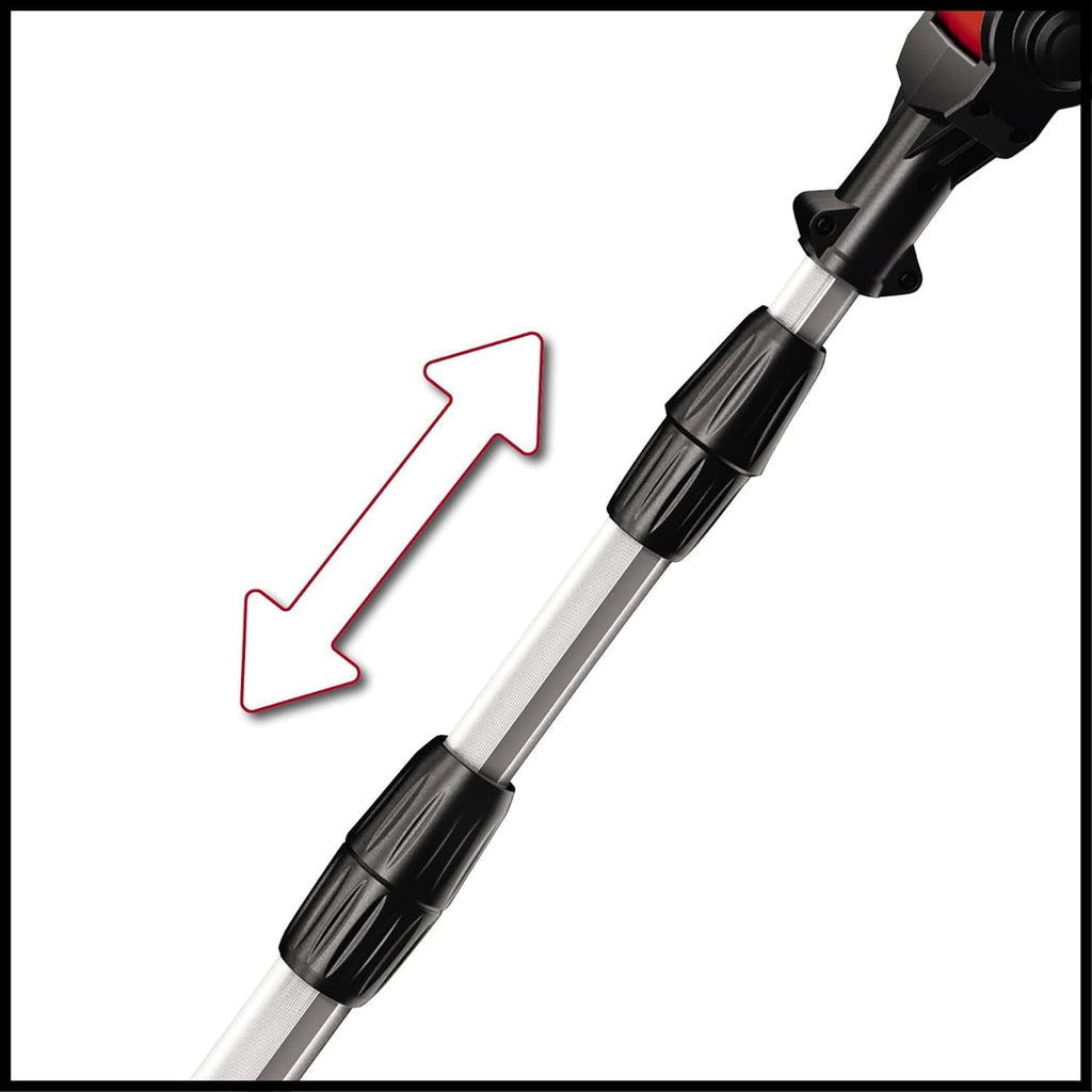 Outil multifonction sans fil Einhell Power X Change GE-HC 18 Li T Solo - 200 W, 18 V, taille-haie et scie électrique 2 en 1, lame Oregon, chargeur et batterie non inclus