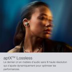 Bowers & Wilkins Pi8 Écouteurs sans Fil True Wireless, Réduction de Bruit, Bluetooth, aptX, Microphones Intégrés
