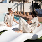 Chaise longue Rasa pour piscines, hôtels et clubs de plage