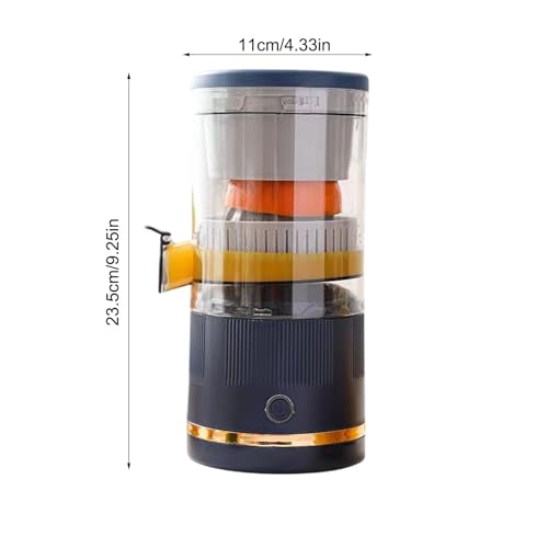 Presse agrumes électrique pour boissons saines, presse agrumes électrique pour fruits et légumes, extracteur de jus électrique avec séparation, presse agrumes automatique avec séparation de la pulpe : Cuisine et Maison