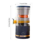 Presse agrumes électrique pour boissons saines, presse agrumes électrique pour fruits et légumes, extracteur de jus électrique avec séparation, presse agrumes automatique avec séparation de la pulpe : Cuisine et Maison