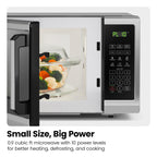 Micro-ondes de comptoir en acier inoxydable Chefman Essentials 2025