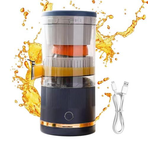 Presse agrumes électrique pour boissons saines, presse agrumes électrique pour fruits et légumes, extracteur de jus électrique avec séparation, presse agrumes automatique avec séparation de la pulpe : Cuisine et Maison