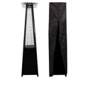 happy garden Parasol Chauffant Gaz Stockholm 13kw Acier(Noir)