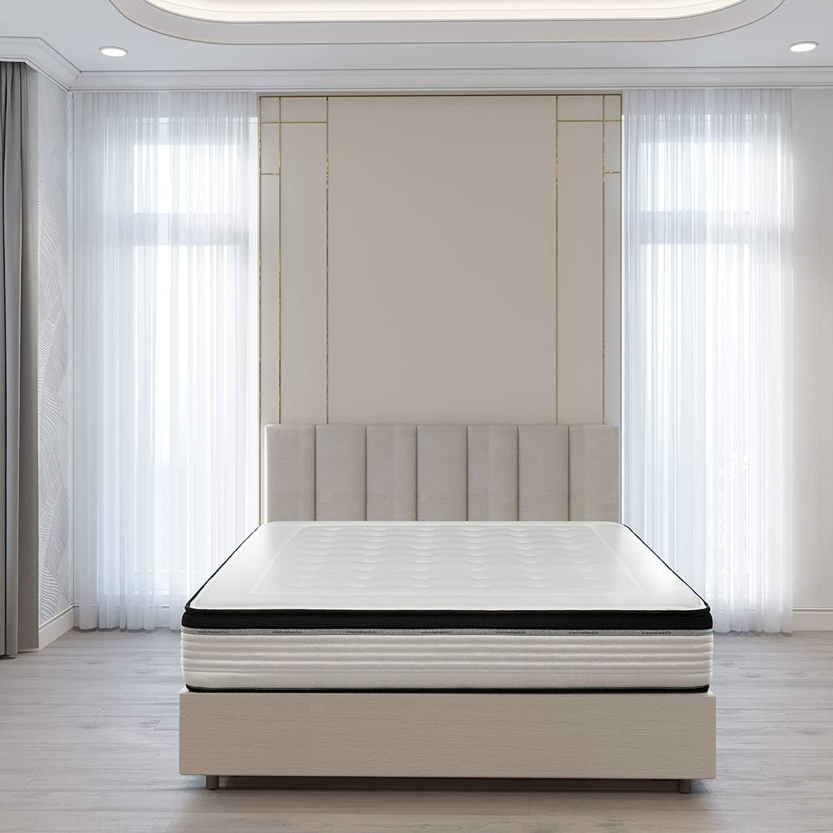 KUO Dream - Matelas à mémoire de forme bio | Matelas viscoélastique INNOGEL | Hauteur 26 cm | 135 x 190 cm [Exclusivité Amazon]