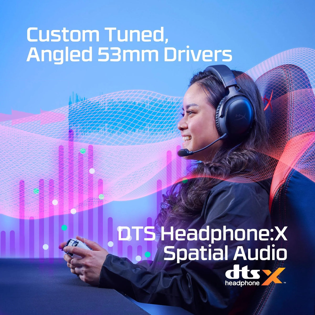 Casque sans fil HyperX Cloud III RED 2025 – Un son légendaire