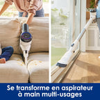 Tineco Pure One S15 Essentials Aspirateur Balai sans Fil Intelligent, Brosse Anti-nœuds, Puissant, Longue Autonomie, Excellent pour Multi-Surface, Le Nettoyage des Poils d’Animaux avec éclairage LED