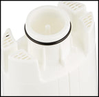 De'Longhi Dedica Style EC685.W, Machine à Café à Pompe en Acier Inoxydable Pour Café Moulu ou Dosettes, Machine à Espresso et Cappuccino, Réservoir de 1,3L, Système Anti-goutte, Blanc