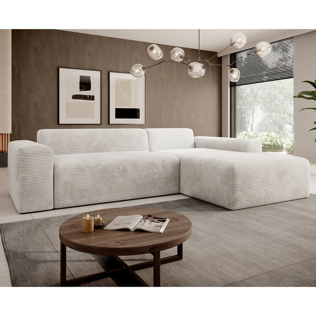 Canapé d'angle Vals 2025 – Confort moderne et style chaleureux