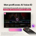 LG TV QNED AI 2025 | 55QNED8E | 55'' (139cm) | 4K UHD | HDR10 | webOS 25 | Télécommade AI Magic Remote | Alexa, Google Assistant | Netflix Disney+ CAN
