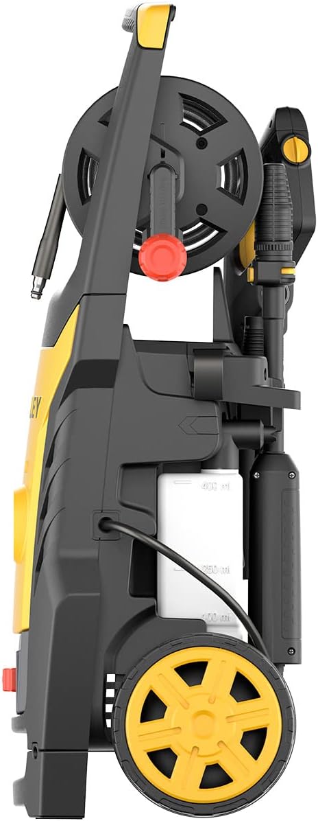 Nettoyeur haute pression Stanley SXPW24BX | Haute pression | Pour automobiles et surfaces extérieures | Avec nettoyeur de surface et brosse fixe | Pression maximale 170 bars | Débit maximal 500 l/h | Consommation