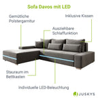 Canapé Davos 2025 avec LED