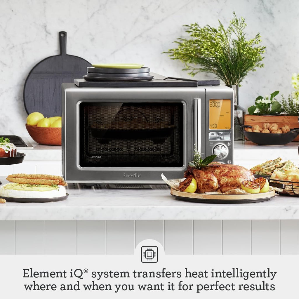 Grille-pain micro-ondes Breville en acier inoxydable 2025 BMO870BSS1BUC1