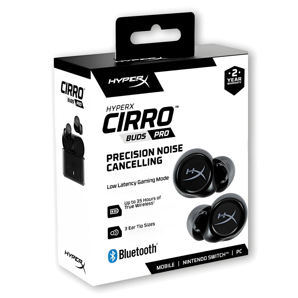 Écouteurs intra-auriculaires HyperX Cirro Buds Pro TWS Édition Noire 2025