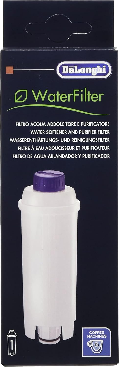 De'Longhi Dedica Style EC685.W, Machine à Café à Pompe en Acier Inoxydable Pour Café Moulu ou Dosettes, Machine à Espresso et Cappuccino, Réservoir de 1,3L, Système Anti-goutte, Blanc