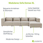 Canapé modulaire Domas XL 2025 - 4 places