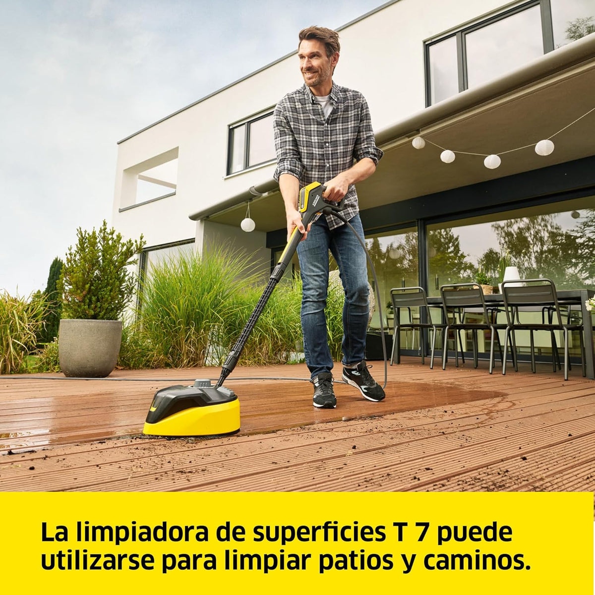 Nettoyeur haute pression Kärcher K 7 Premium Smart Control Flex Home, Pression : 180 bar, Débit : 600 l/h, Rendement : 60 m²/h, Filtre à eau, Poids : 18 kg, Tuyau flexible, Lance multijets
