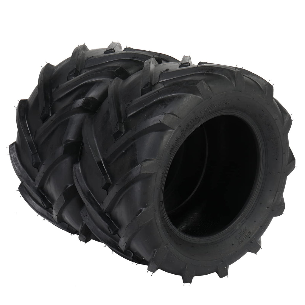 Pneus tubeless AutoForever 2025 23×10.5-12 pour tondeuse à gazon (ensemble de 2)