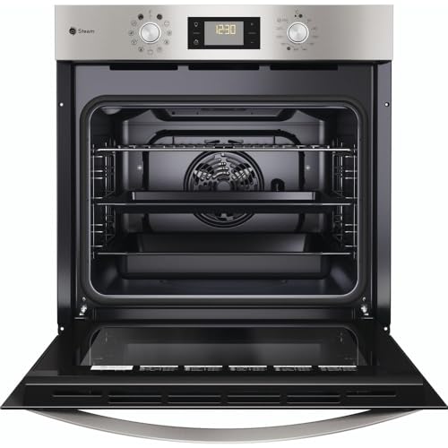 Four électrique encastré Indesit: couleur inox, autonettoyant   IFWS 5844 JH IX : Gros électroménager