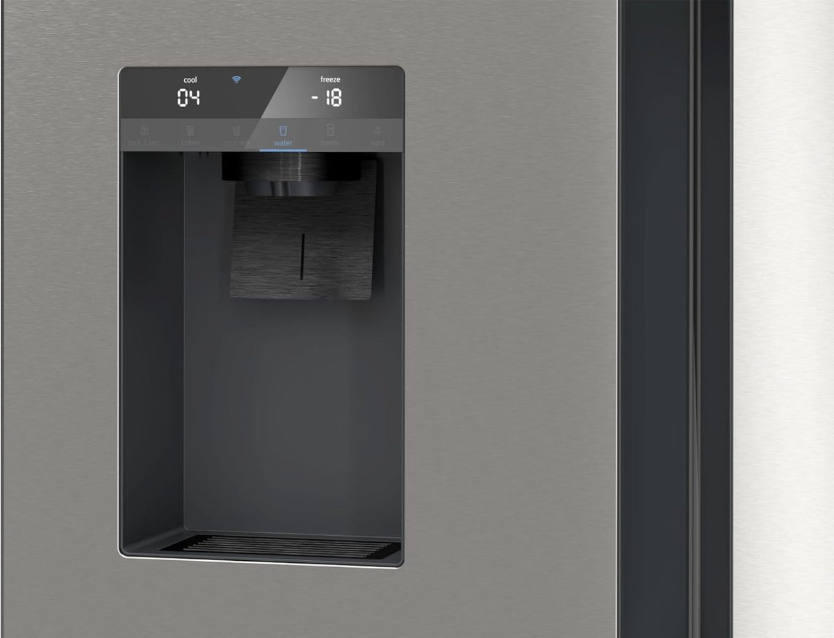 SIEMENS KF96NVPEA iQ300 Multi-Door-Kühlschrank, 183 x 91 cm, 405 L Kühlen & 200 L Gefrieren, hyperFresh längere Frische, noFrost nie wieder abtauen, superCooling schnellere Kühlung