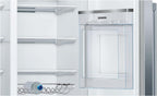 SIEMENS KF96NVPEA iQ300 Multi-Door-Kühlschrank, 183 x 91 cm, 405 L Kühlen & 200 L Gefrieren, hyperFresh längere Frische, noFrost nie wieder abtauen, superCooling schnellere Kühlung