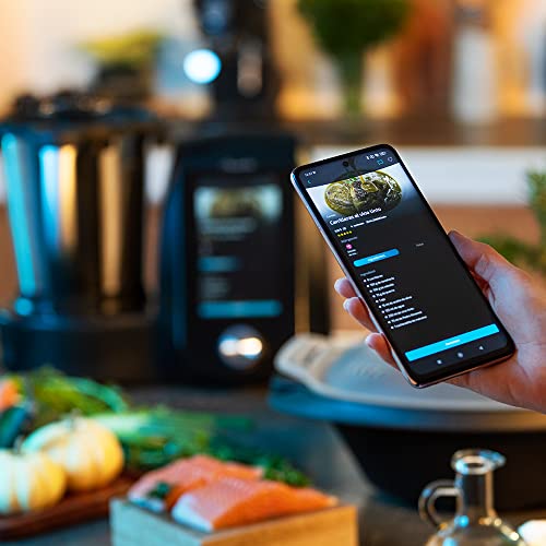 Cecotec Robot de Cuisine Multifonctions Mambo 12090 Habana. Écran tactile, App, 30 Fonctions, Balance, Bol en céramique, Bol en acier inoxydable qui convient pour un nettoyage au lave vaisselle : Cuisine et Maison