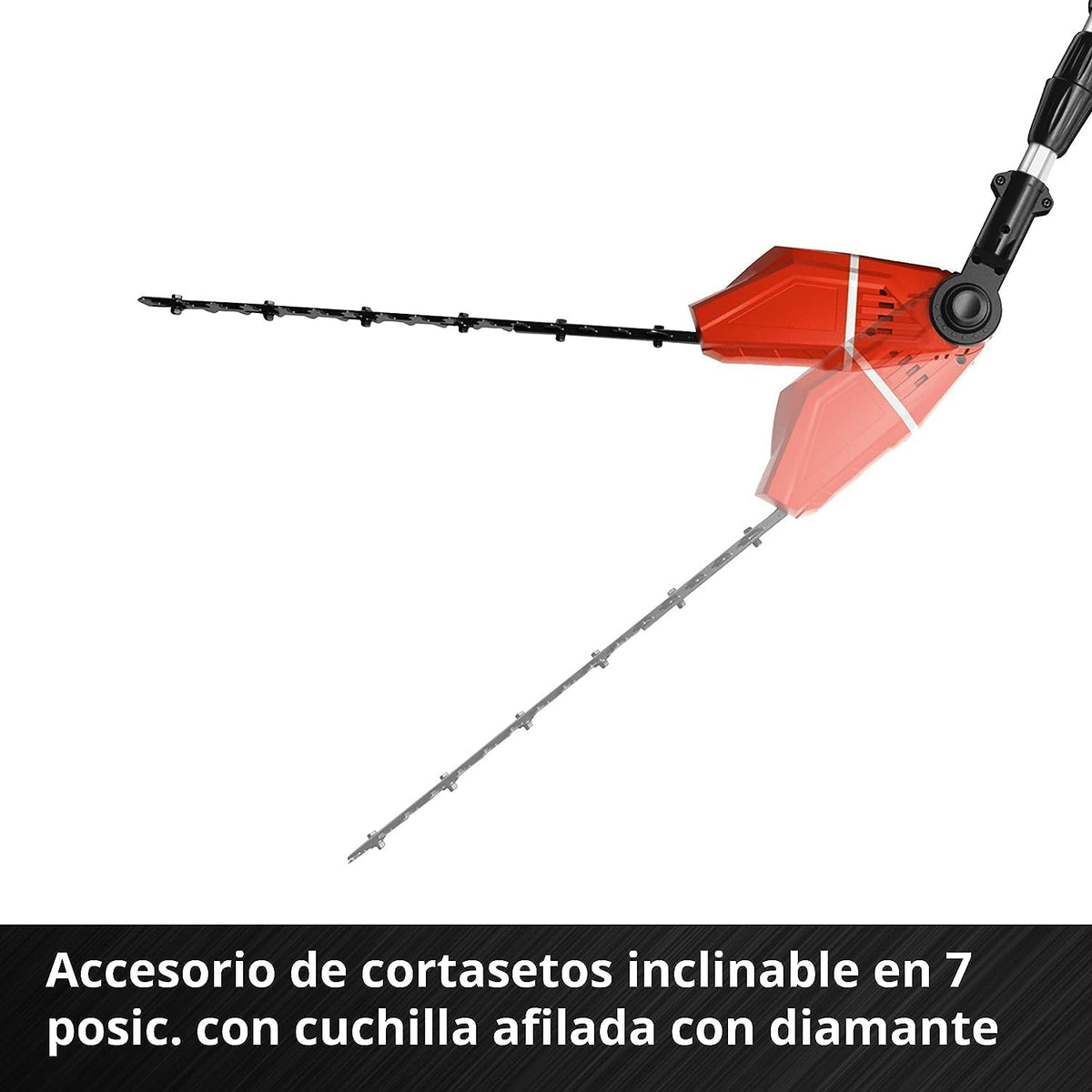 Outil multifonction sans fil Einhell Power X Change GE-HC 18 Li T Solo - 200 W, 18 V, taille-haie et scie électrique 2 en 1, lame Oregon, chargeur et batterie non inclus