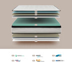 KUO Dream - Matelas à mémoire de forme bio | Matelas viscoélastique INNOGEL | Hauteur 26 cm | 135 x 190 cm [Exclusivité Amazon]