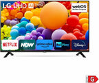 LG TV LED 2024 | 55UT73 | 55 Pouces | UHD | Processeur α5 gen 7 AI 4K, Noir [Classe énergétique G]