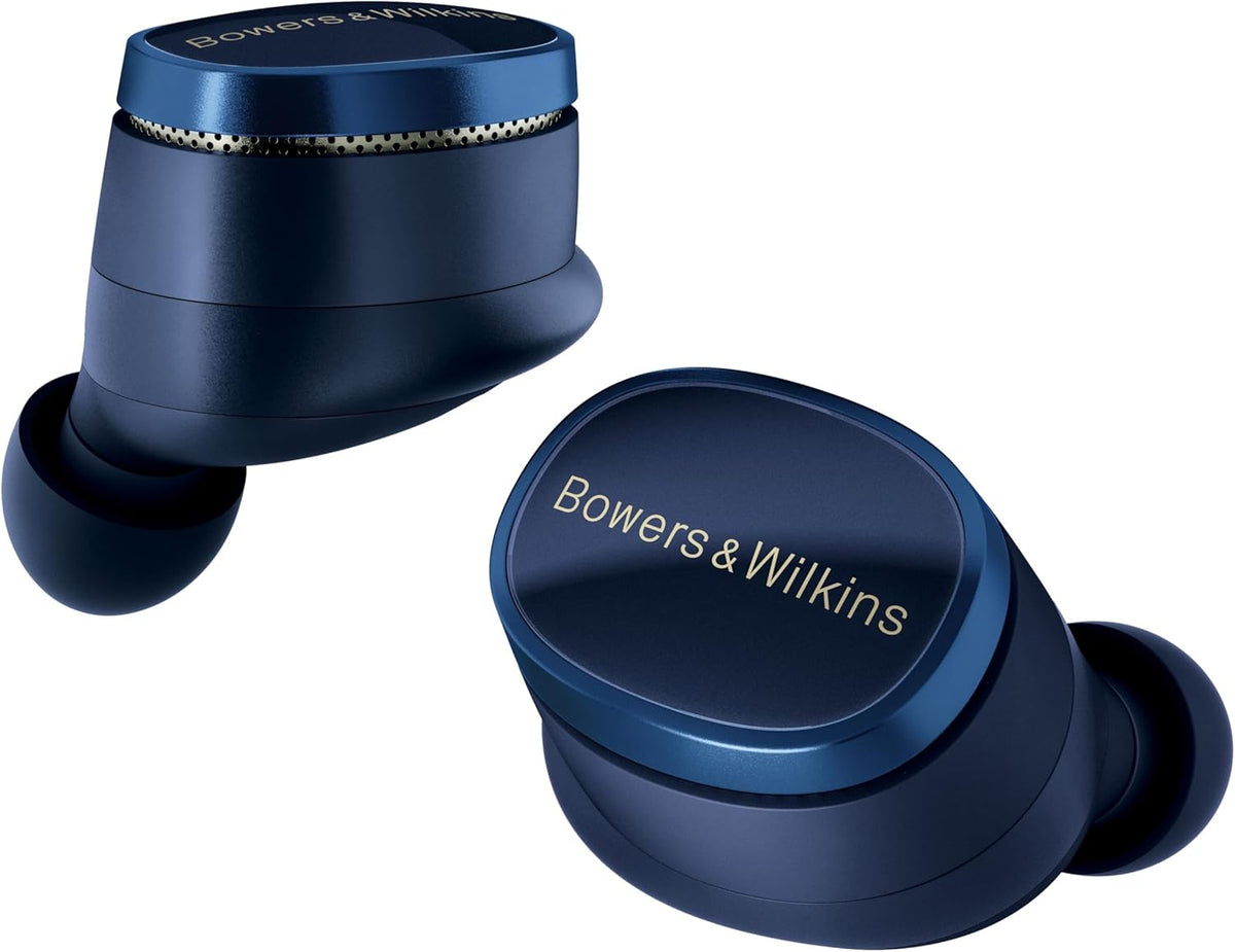Bowers & Wilkins Pi8 Écouteurs sans Fil True Wireless, Réduction de Bruit, Bluetooth, aptX, Microphones Intégrés