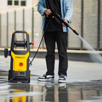 Nettoyeur haute pression Stanley SXPW24BX | Haute pression | Pour automobiles et surfaces extérieures | Avec nettoyeur de surface et brosse fixe | Pression maximale 170 bars | Débit maximal 500 l/h | Consommation