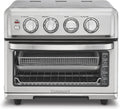 CUISINART Air Fryer + Convection Toaster Oven, 8-1 Oven with Bake, Grill, Broil & Warm Options, Stainless Steel, TOA-70