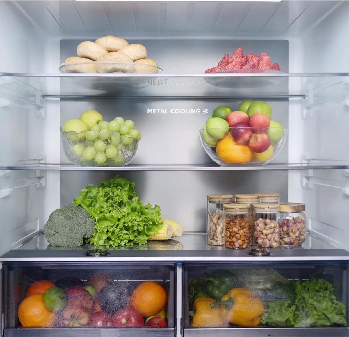 Réfrigérateur américain multi-portes CHIQ CCD503NEIBE, 503 litres