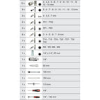 KS Tools - 922.0654 - Caisse à outils complète 1/4 - Coffret de maintenance - 4 à 14 mm - Coffret de douilles et embouts - Outillage mecanique auto - 54 Pièces : Bricolage