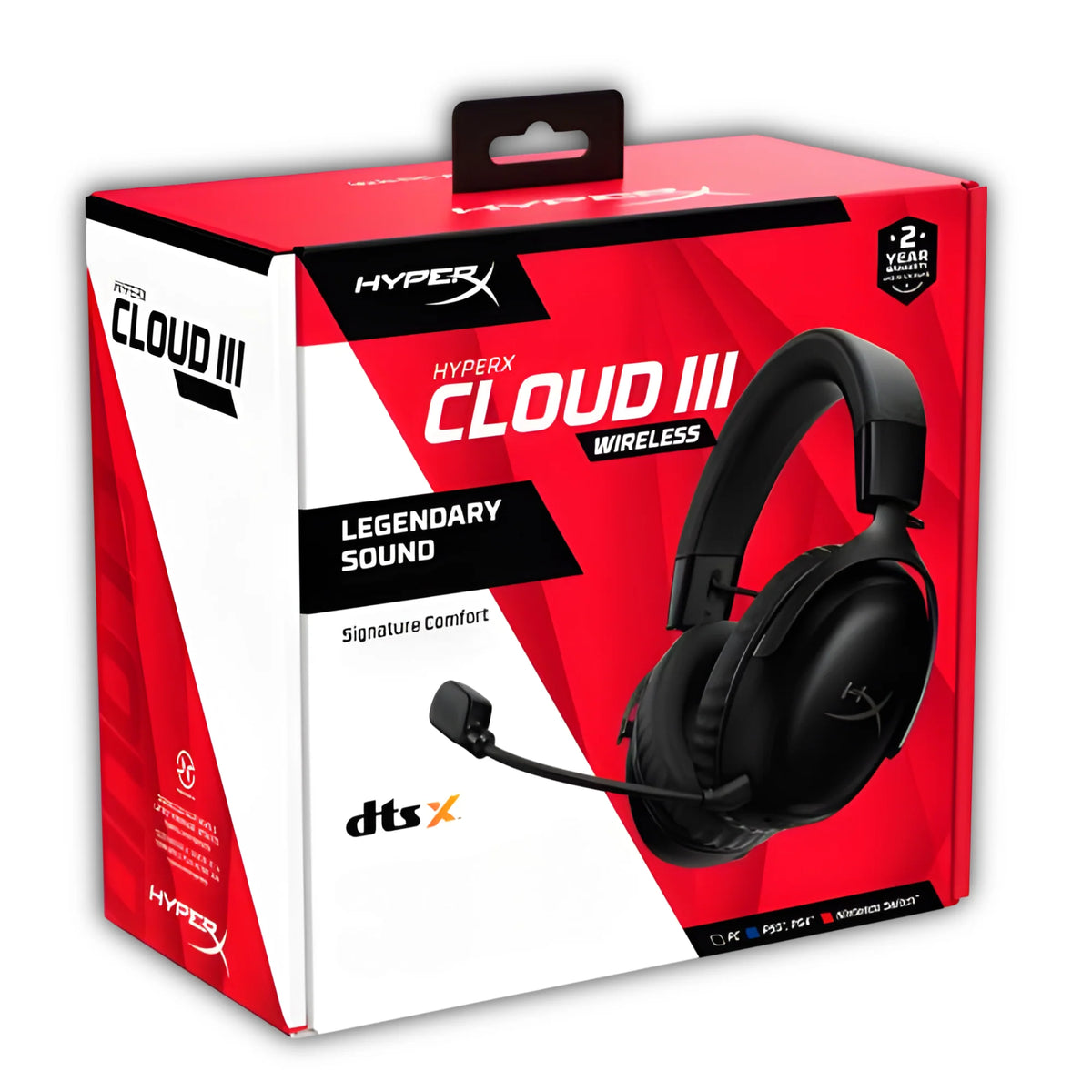 Casque sans fil HyperX Cloud III RED 2025 – Un son légendaire