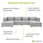 Canapé modulaire Domas XXL 2025 – salon modulaire