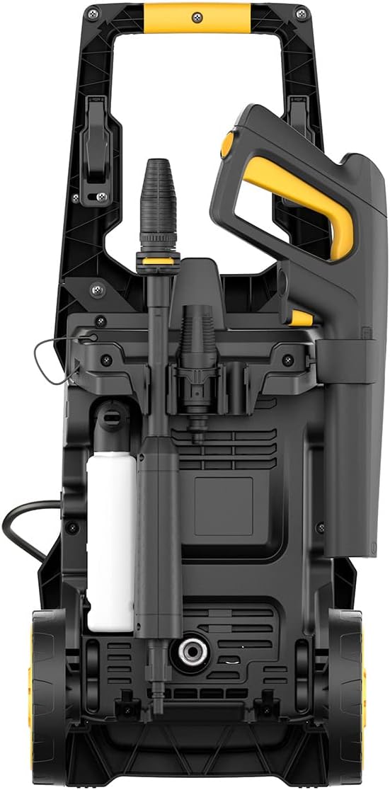 Nettoyeur haute pression Stanley SXPW24BX | Haute pression | Pour automobiles et surfaces extérieures | Avec nettoyeur de surface et brosse fixe | Pression maximale 170 bars | Débit maximal 500 l/h | Consommation
