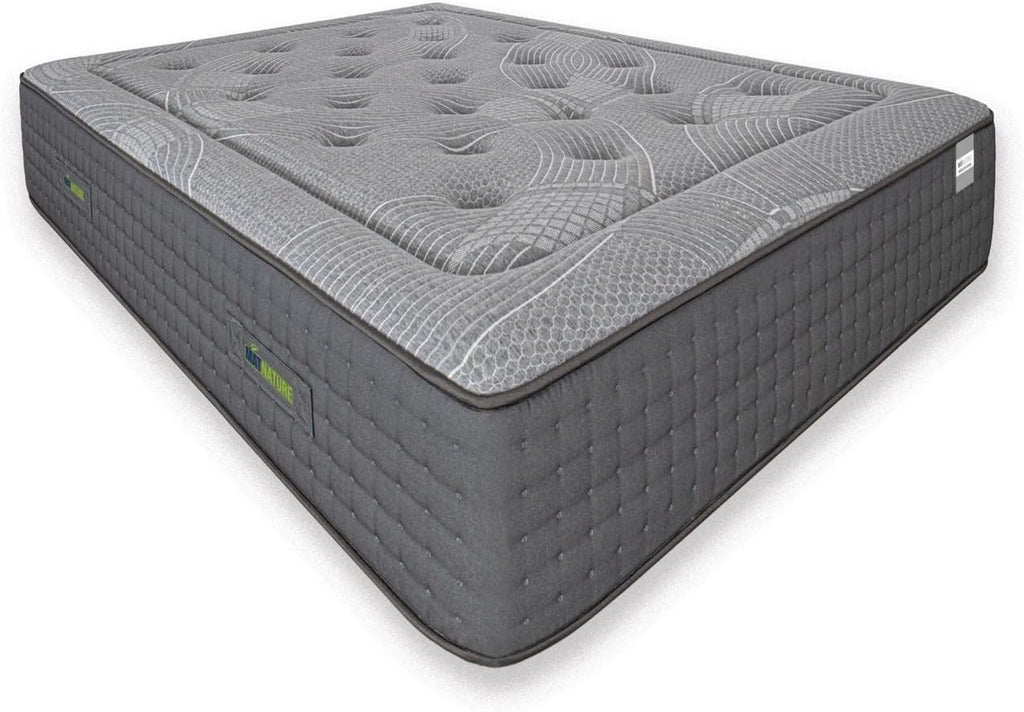 Matnature | Platinum | Matelas Grand Confort Pro Repos Multiple | Ressorts ensachés et mousse à mémoire de forme | Hauteur 30 cm | Respirant, antidérapant et anti-acariens (150 x 200 cm)